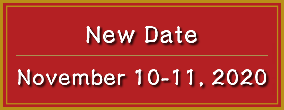 New schedule: November 10-11,2020